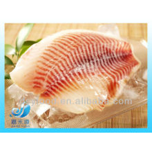 FROZEN BLACK TILAPIA FILLET IQF